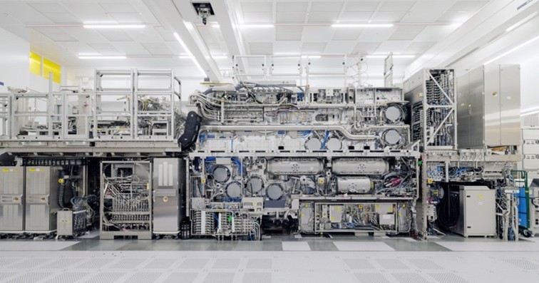 Photo d'une machine ASML